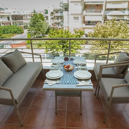 アパート Luxurious Apartment, Less Than 60 M From The Sea! Peraía